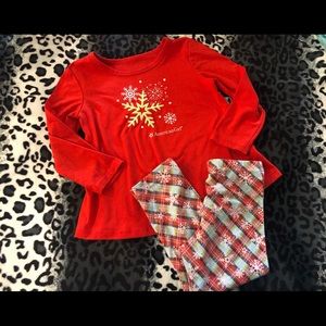 American Girl Winter Toddler PJs